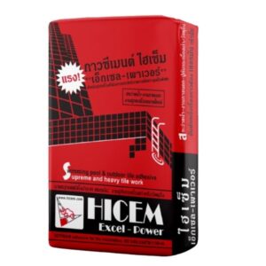 Hicem ปูนกาวปูกระเบื้อง แดง